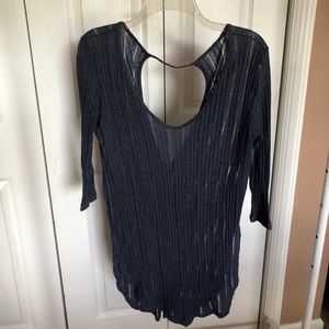 Free people quarter sleeve top